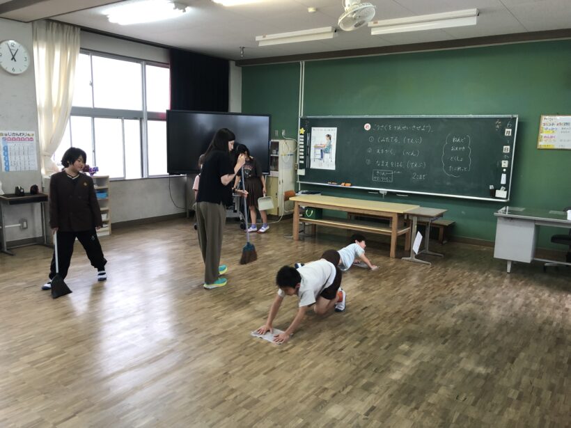 今日の東貴志小学校