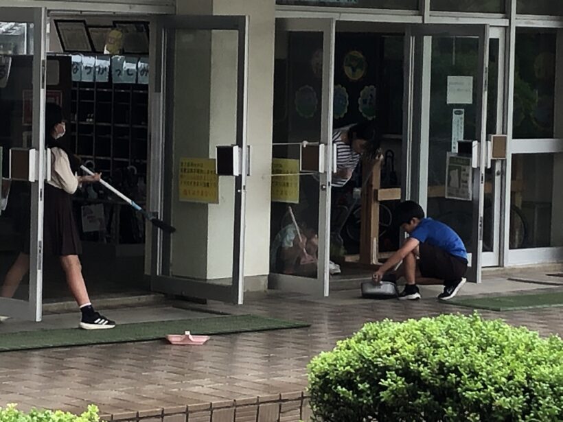 今日の東貴志小学校
