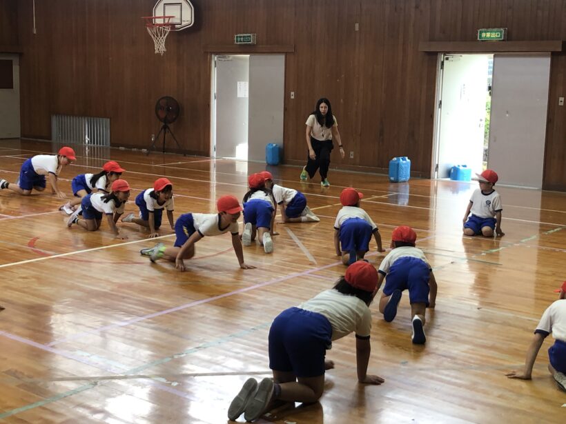 今日の東貴志小学校