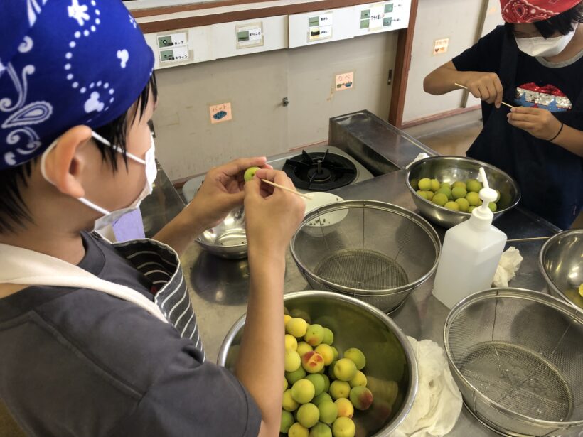 今日の東貴志小学校