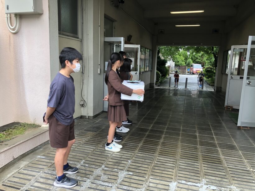 今日の東貴志小学校