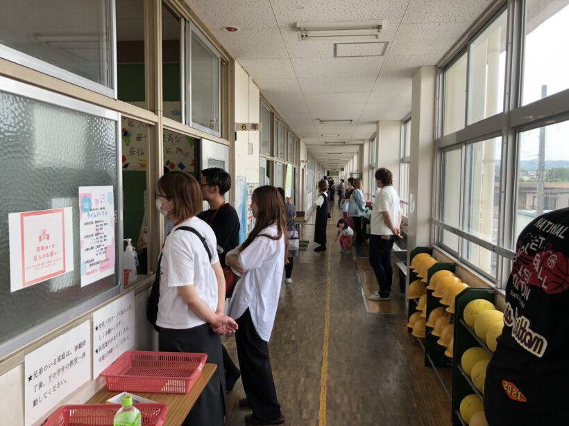 授業参観を行いました。