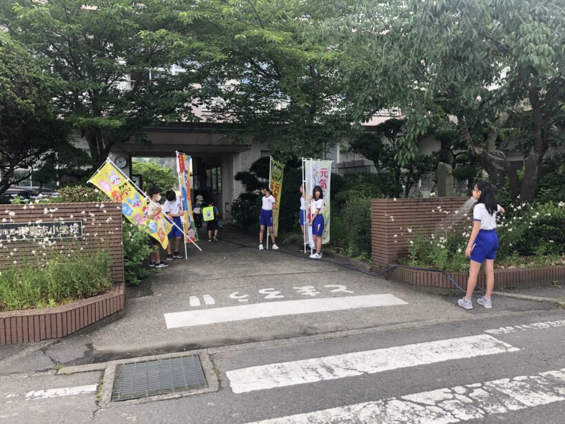 今日の東貴志小学校
