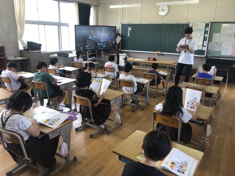 今日の東貴志小学校