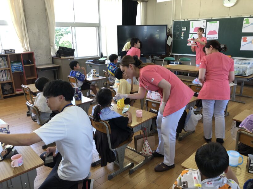 今日の東貴志小学校
