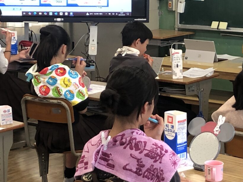 今日の東貴志小学校