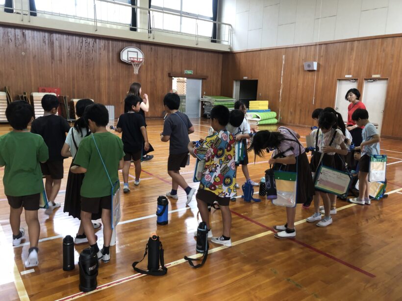 今日の東貴志小学校