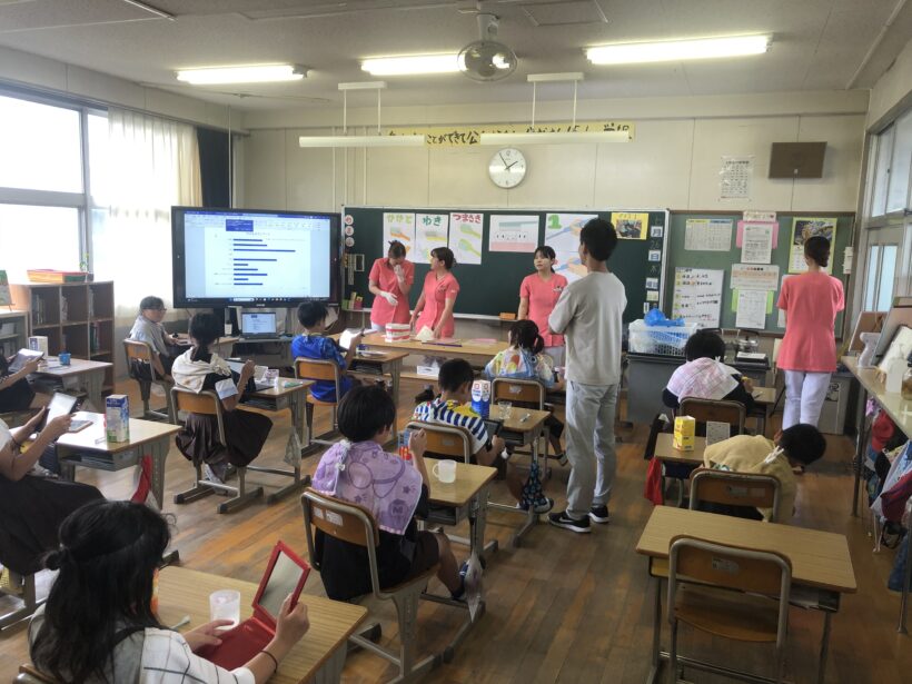 今日の東貴志小学校