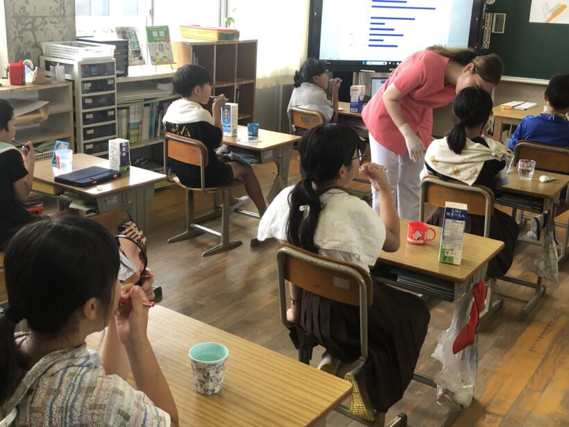 今日の東貴志小学校