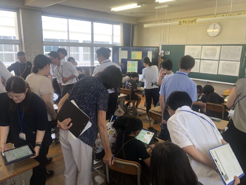 今日の東貴志小学校