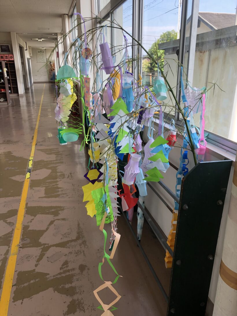 今日の東貴志小学校