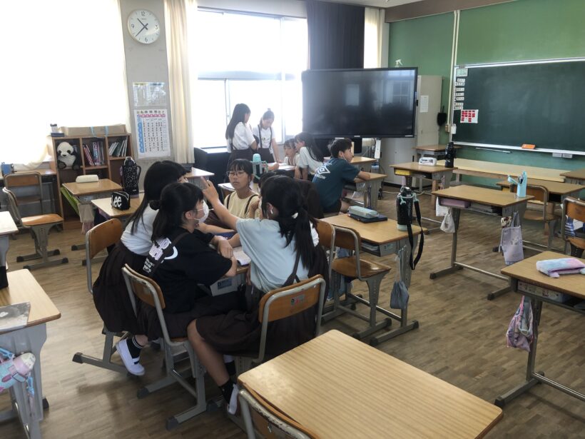 今日の東貴志小学校