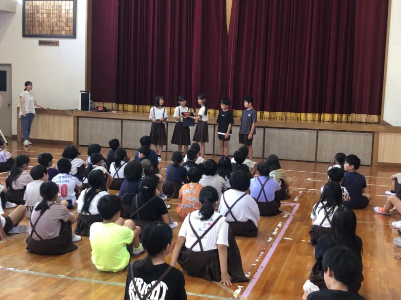 今日の東貴志小学校