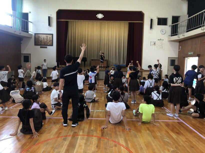 今日の東貴志小学校