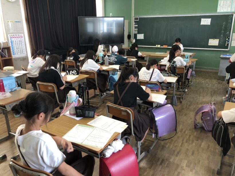 今日の東貴志小学校