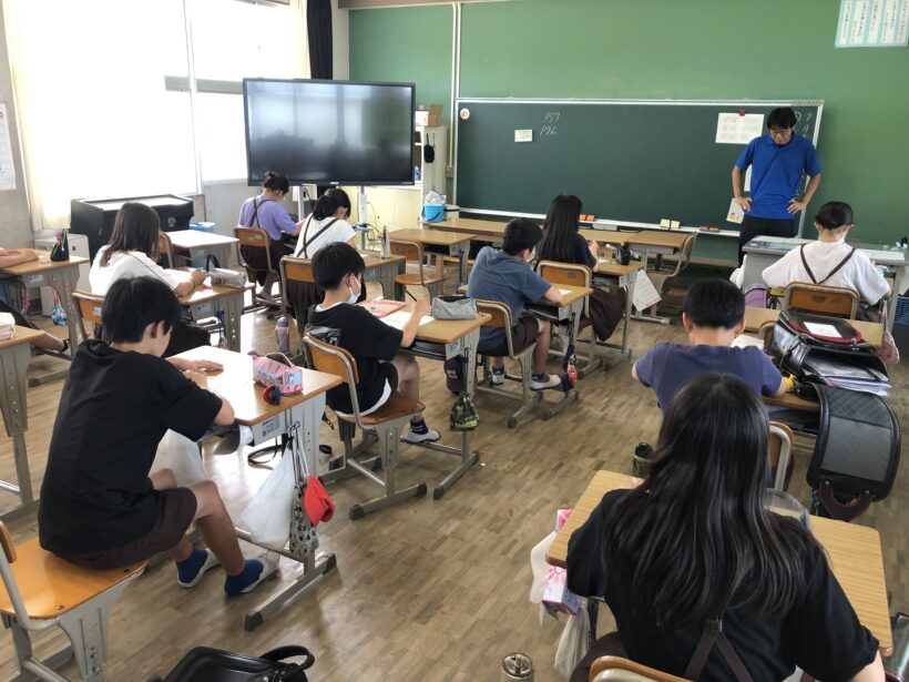 今日の東貴志小学校
