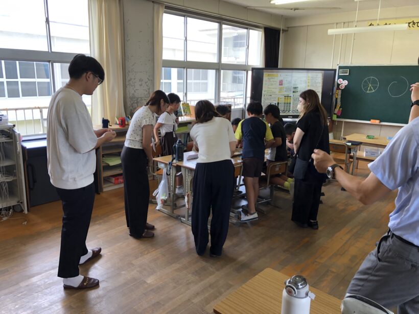 今日の東貴志小学校