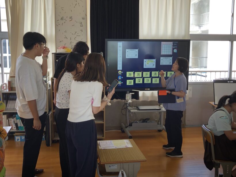 今日の東貴志小学校