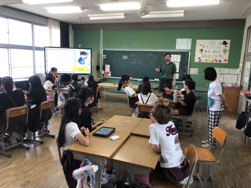 今日の東貴志小学校
