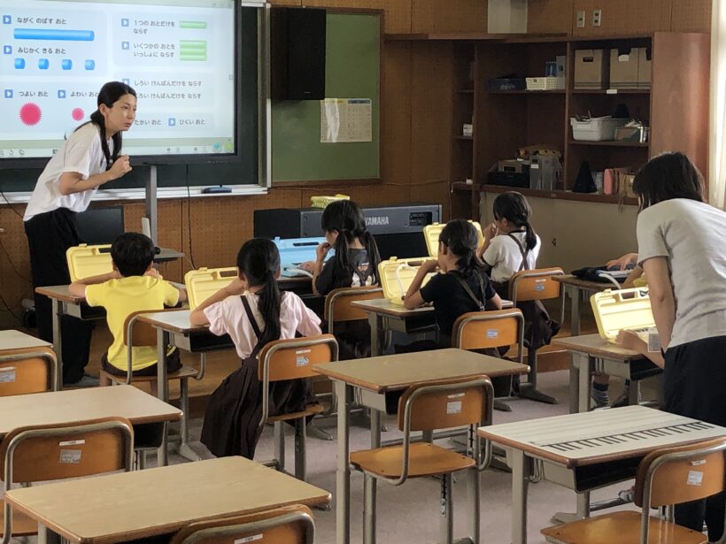今日の東貴志小学校