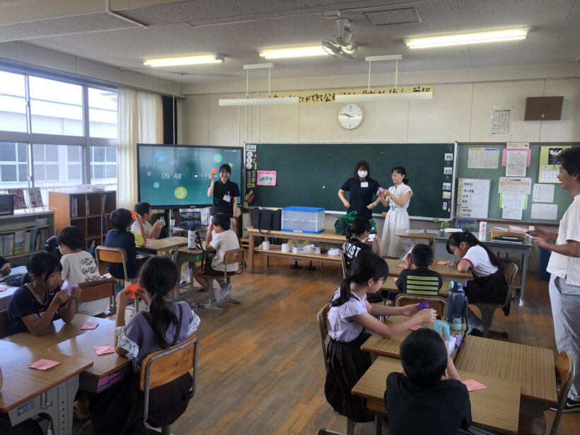 今日の東貴志小学校