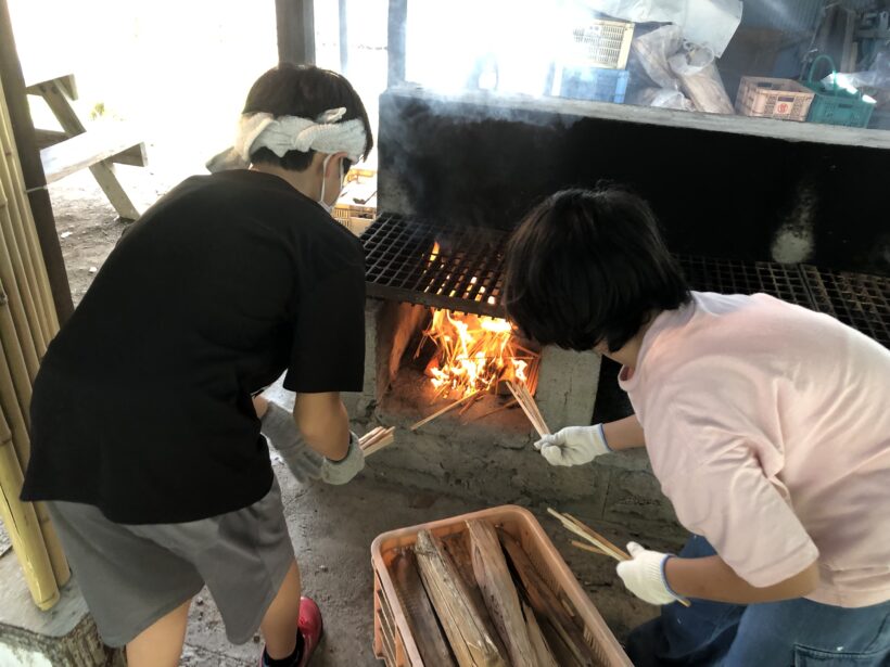 宿泊学習から帰ってきました。