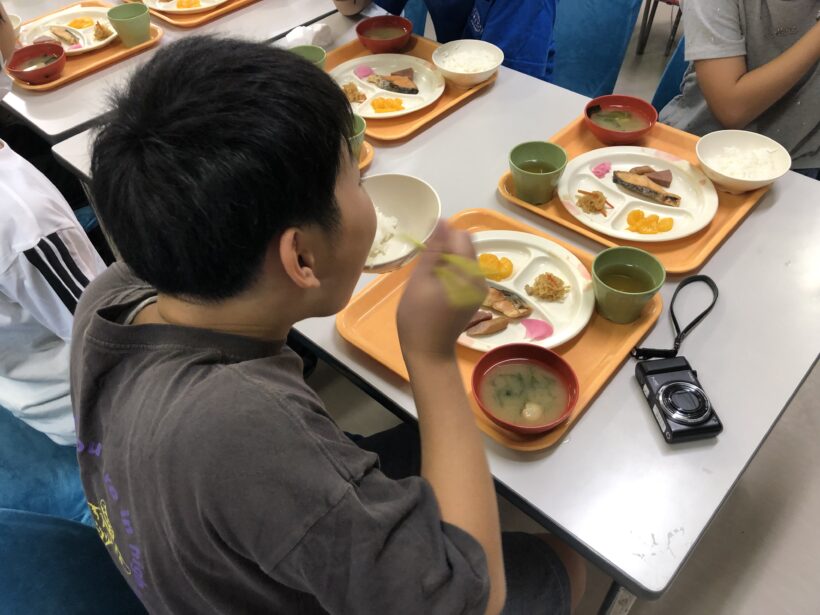 宿泊学習から帰ってきました。