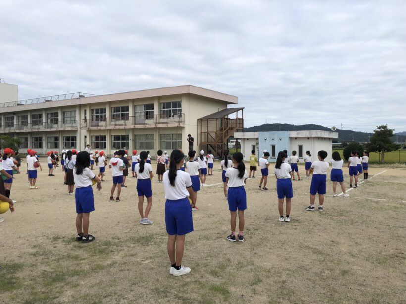 今日の東貴志小学校