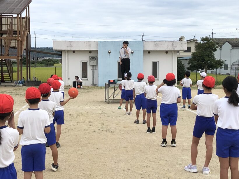 今日の東貴志小学校
