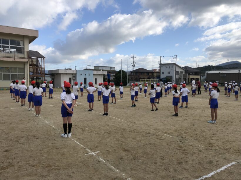今日の東貴志小学校