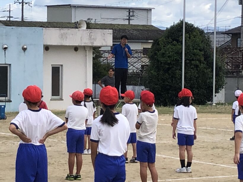 今日の東貴志小学校