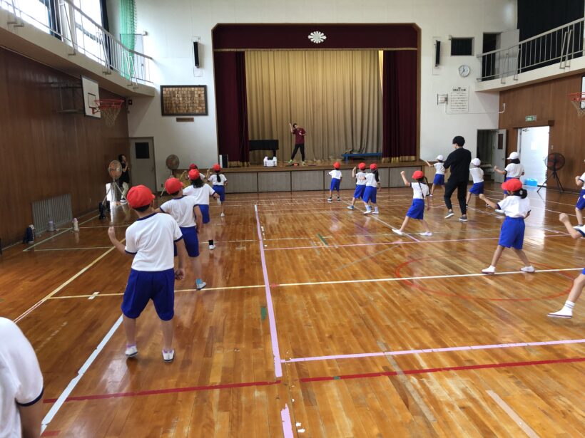 今日の東貴志小学校