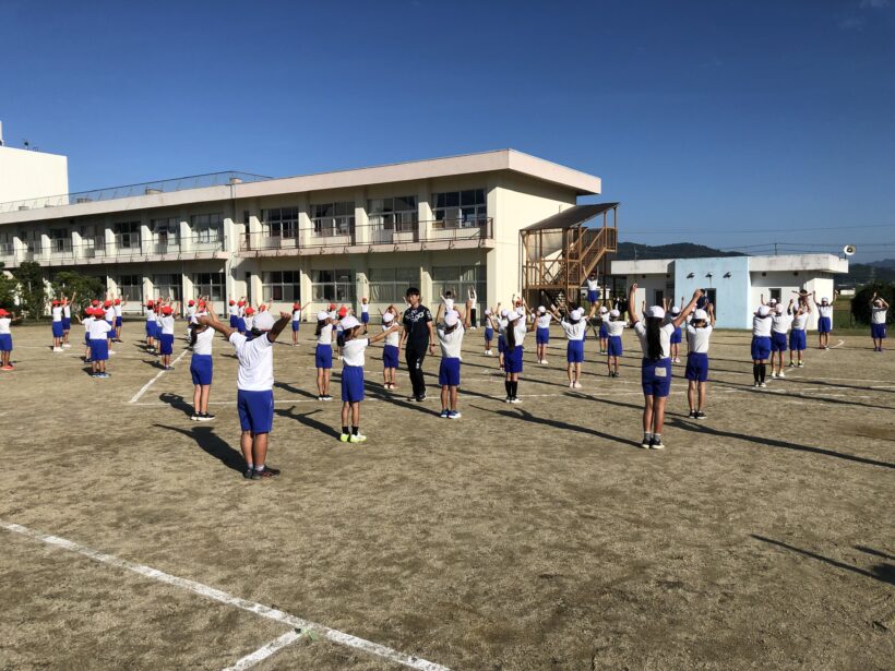 今日の東貴志小学校