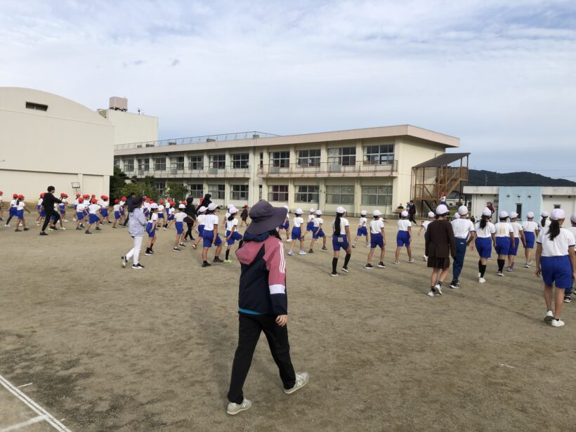 今日の東貴志小学校