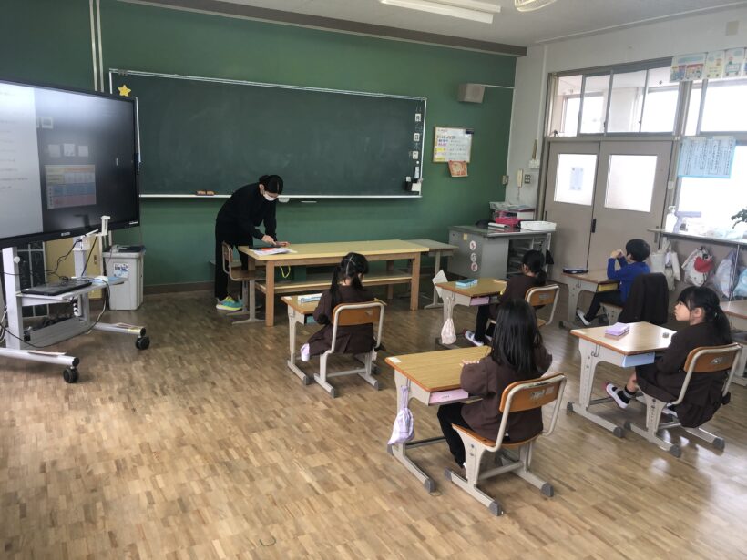 今日の東貴志小学校