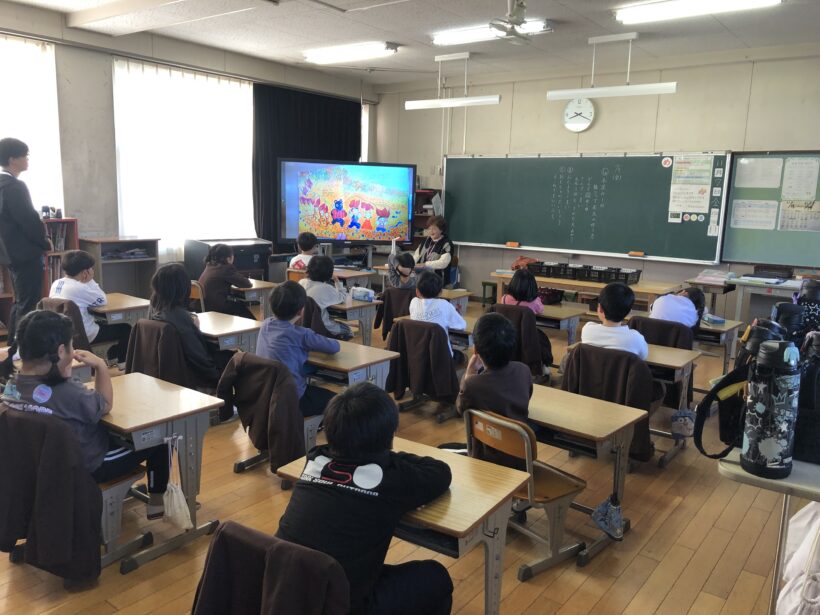 今日の東貴志小学校
