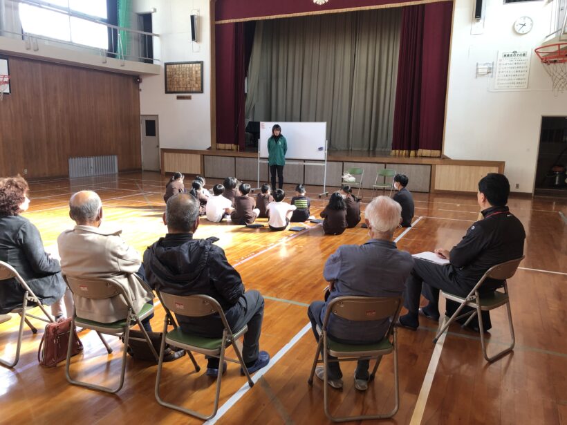 今日の東貴志小学校