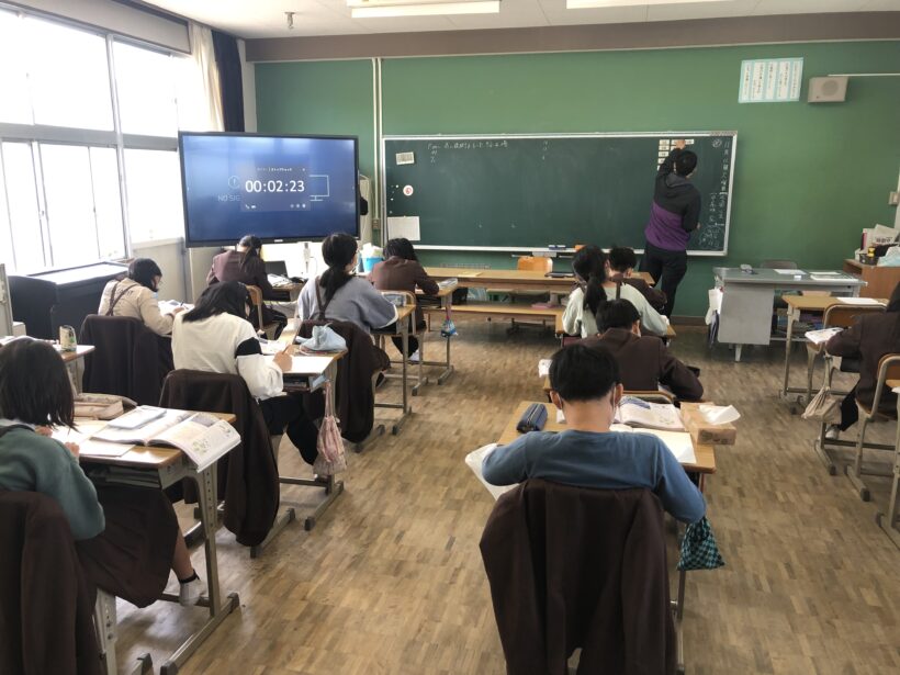 今日の東貴志小学校