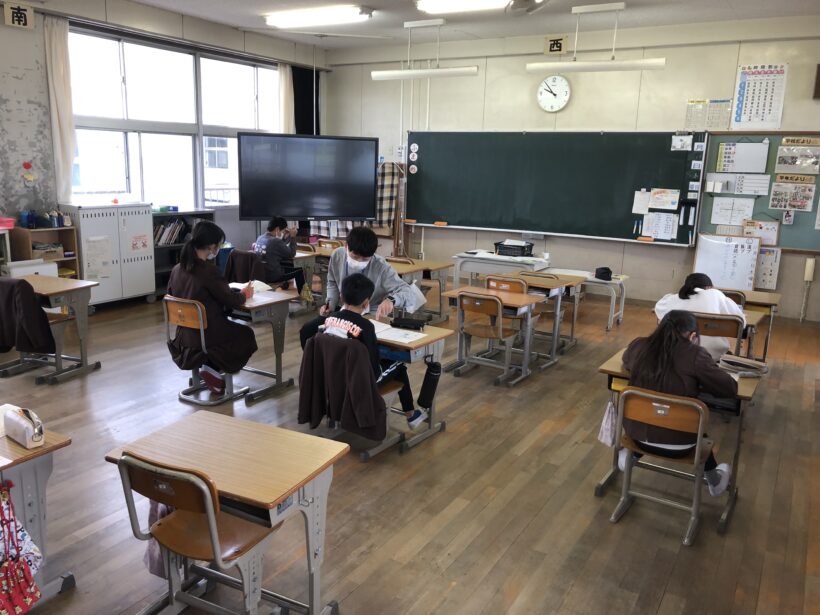 今日の東貴志小学校