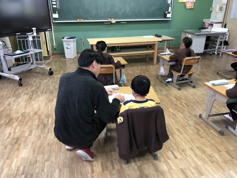 今日の東貴志小学校