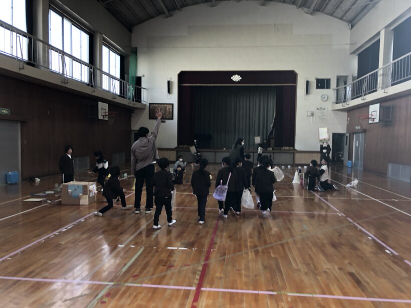 今日の東貴志小学校