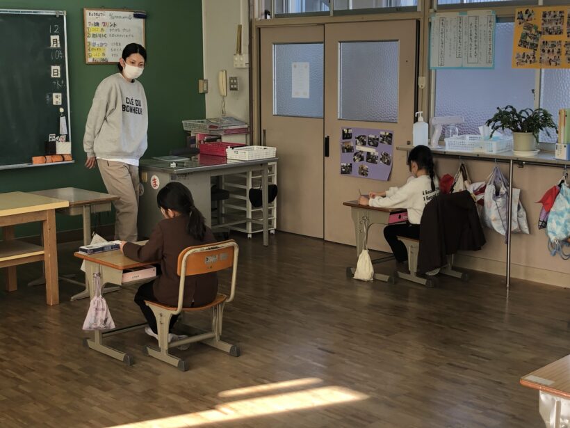 今日の東貴志小学校