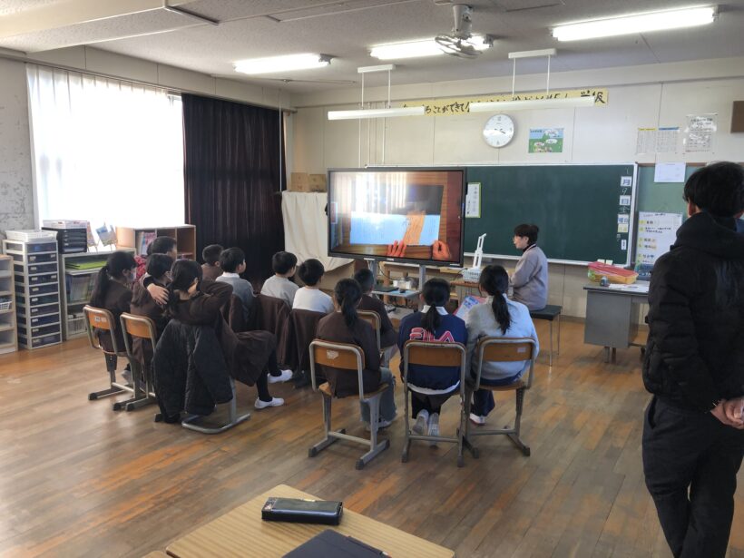 今日の東貴志小学校