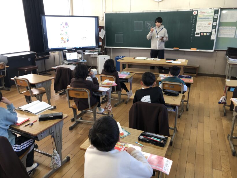 今日の東貴志小学校