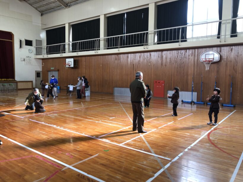 老人会の方々との交流