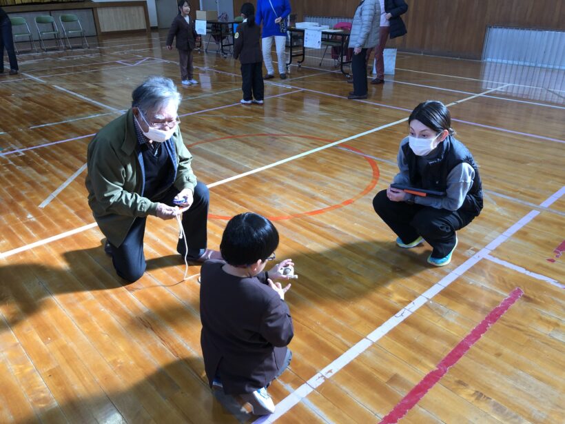 老人会の方々との交流