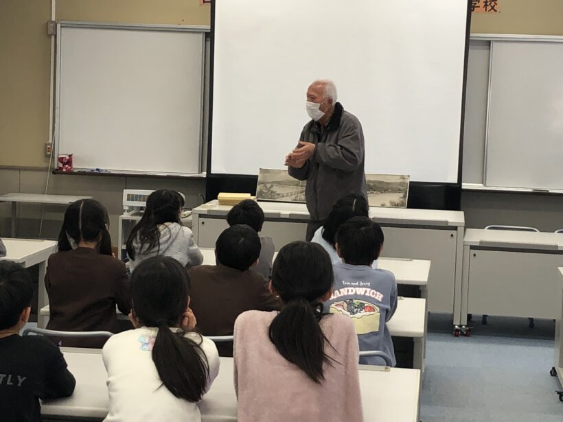 老人会の方々との交流