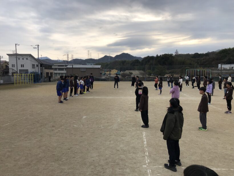 長距離大会に向け、一人一人決意を述べました。