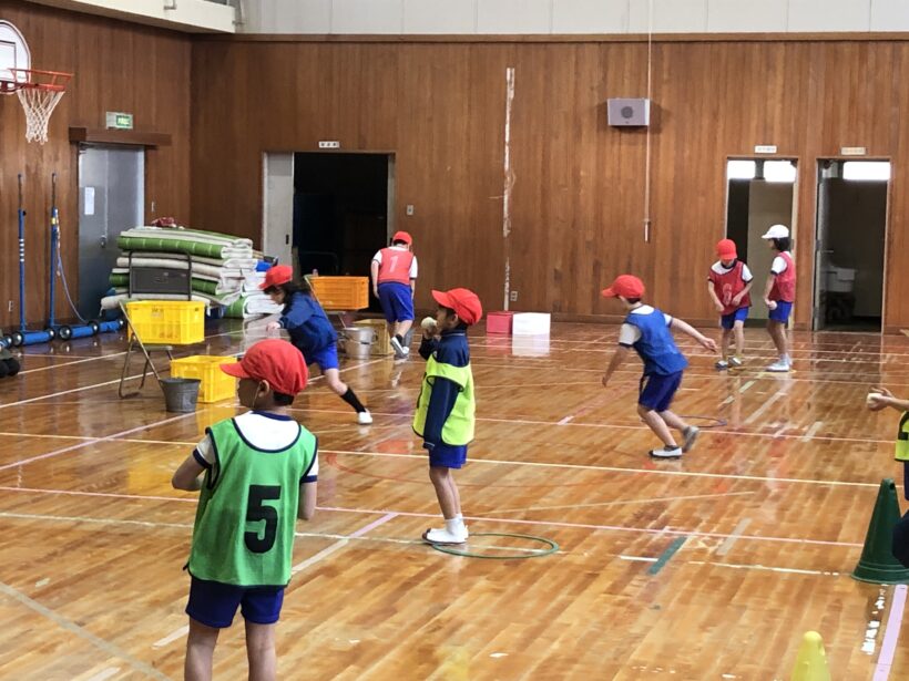 上手に投げることができるかな