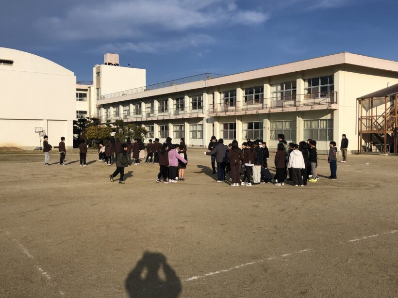 今日の東貴志小学校